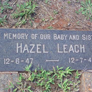 LEACH Hazel 1947-1947