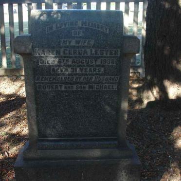 LESTER Karen Gerda -1936