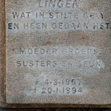 LINGEN Philipus, van 1967-1994