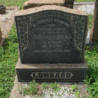 LOMBARD Sybrand Lourens 1892-1952