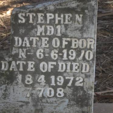 MDI Stephen 1910-1972