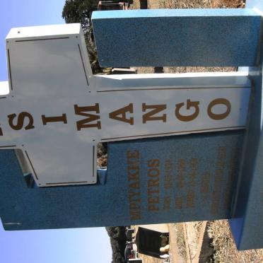 MSIMANGO Mpiyakhe Petros 1914-1969