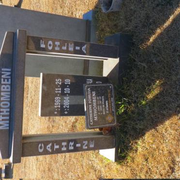 MTHOMBENI Cathrine Fohleia 1969-2004