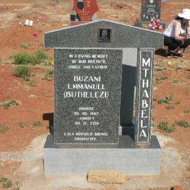 MTHABELA Buzani Emmanuel 1967-2010