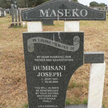 MASEKO Dumisani Joseph 1941-2008