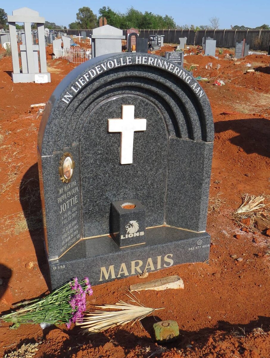 MARAIS Jottie 1951-2012
