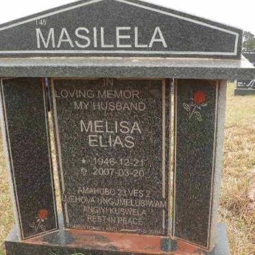 MASILELA Melisa Elias 1946-2007