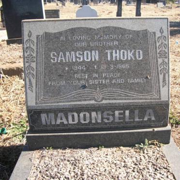 MADONSELLA Samson Thoko -1965
