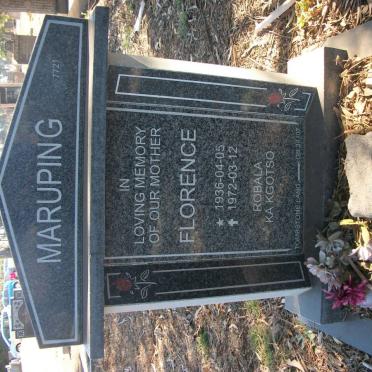 MARUPING Florence 1936-1972