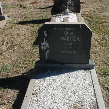 MABUZA Gugu 1935-1973