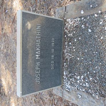 MAKHATINI Joseph -1970