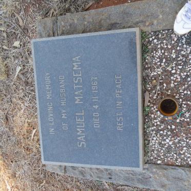 MATSEMA Samuel -1967