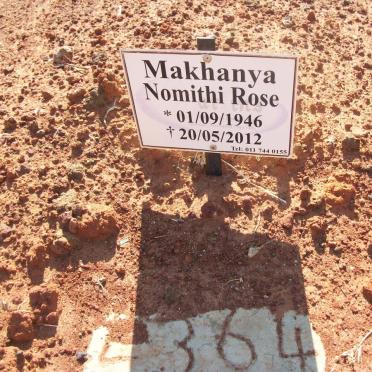 MAKHANYA Nomithi Rose 1946-2012