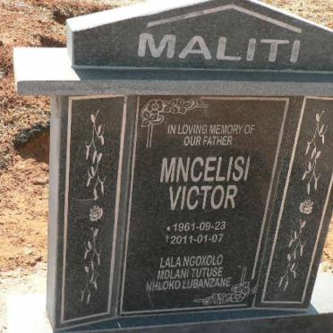 MALITI Mncelisi Victor 1961-2011