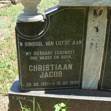 MARITZ Christiaan Jacob 1921-1992