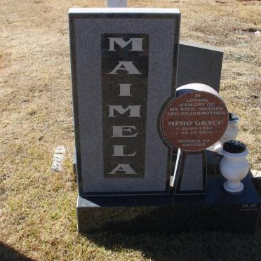 MAIMELA Mpho Grace 1943-2005