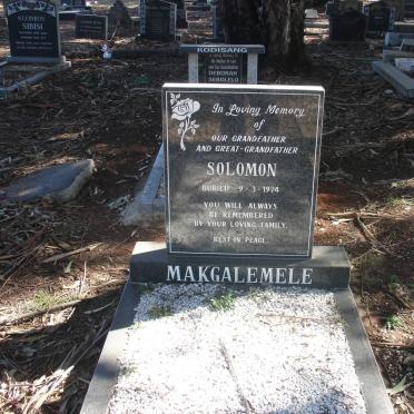 MAKHALEMELE Solomon -1974