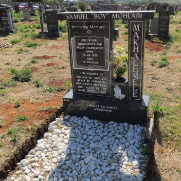 MAKHALEMELE Samuel Mohlabi 1939-2009