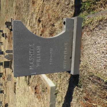 MASHELE William -1952