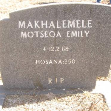 MAKHAKEMELE Motseoa Emily -1968