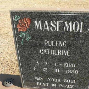 MASEMOLA Puleng Catherine 1920-1999
