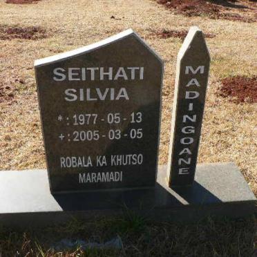 MADINGOANE Seithati Silvia 1977-2005