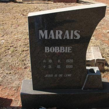 MARAIS Bobbie 1928-1999