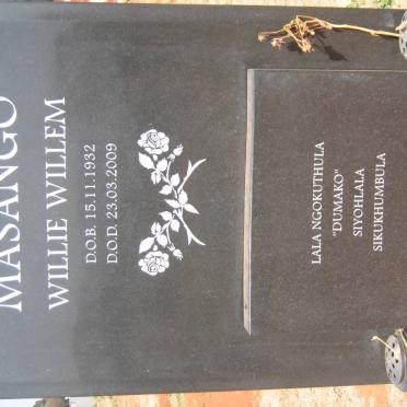 MASANGO Willie William 1932-2009