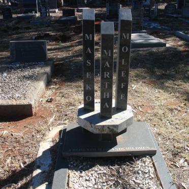 MASEKO Martha Molefe