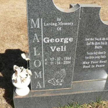 MALOMA George Veli 1964-2004