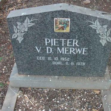 MERWE Pieter, v.d. 1952-1978