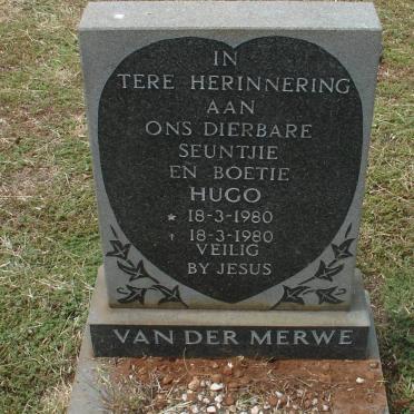 MERWE Hugo, van der 1980-1980