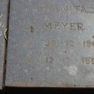 MEYER Juanita 1941-1992