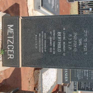 METZGER Berthold -1972