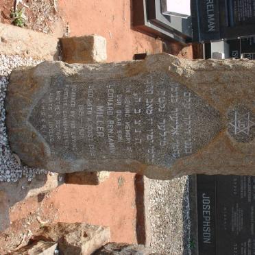 MILLER Leonard Benjamin 1921-1938