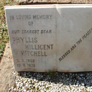 MITCHELL Phyllis Millicent 1902-1970