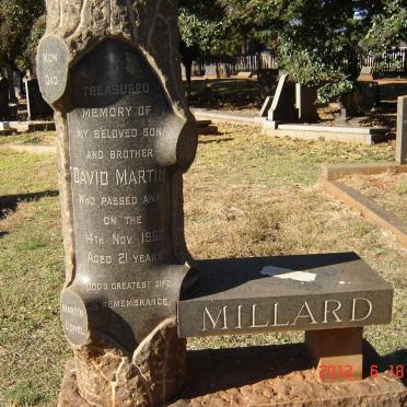 MILLARD David Martin -1960