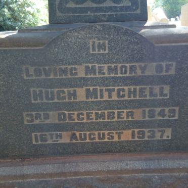 MITCHELL Hugh 1849-1937