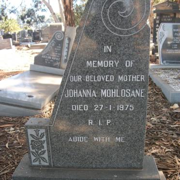 MOHLOSANE Johanna -1975