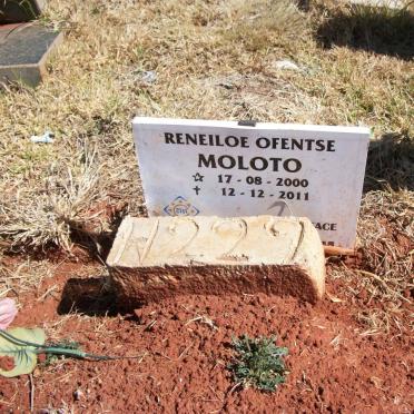MOLOTO Reneiloe Ofentse 2000-2011