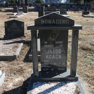 MONAGENG Jacob Kgaga 1898-1983