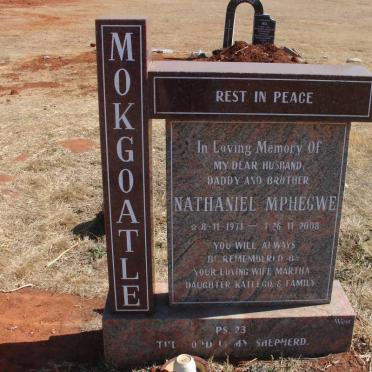 MOKGOATLE Nathaniel Mphegwe 1971-2008