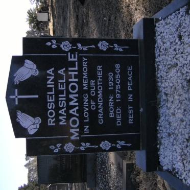 MOAMOHLE Roselina Masilela 1930-1975