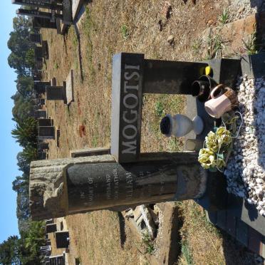 MOGOTSI William 1926-1967