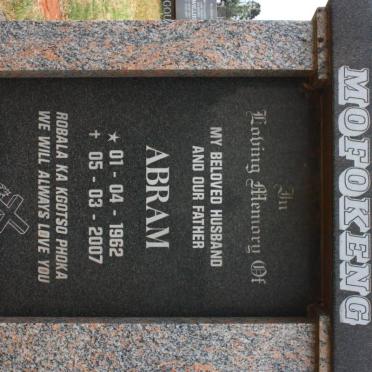 MOFOKENG Abram 1962-2007