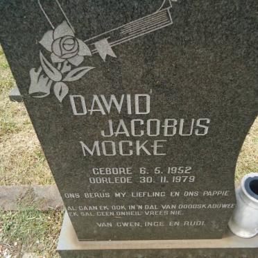 MOCKE Dawid Jacobus 1952-1979