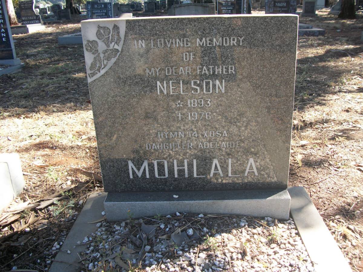 MOHLALA Nelson 1893-1976