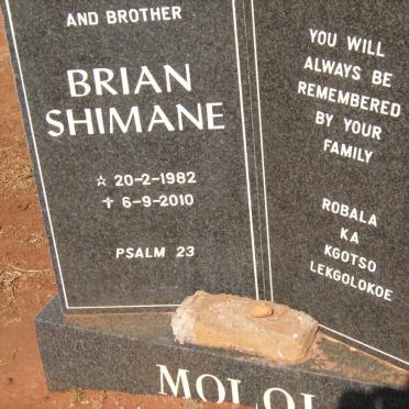 MOLOI Brian Shimane 1982-2010