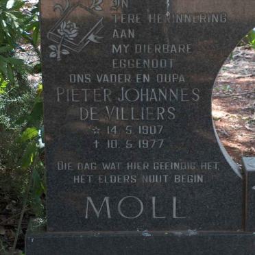 MOLL Pieter Johannes De Viliers 1907-1977