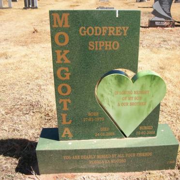 MOKGOTLA Godrey Sipho 1970-2008